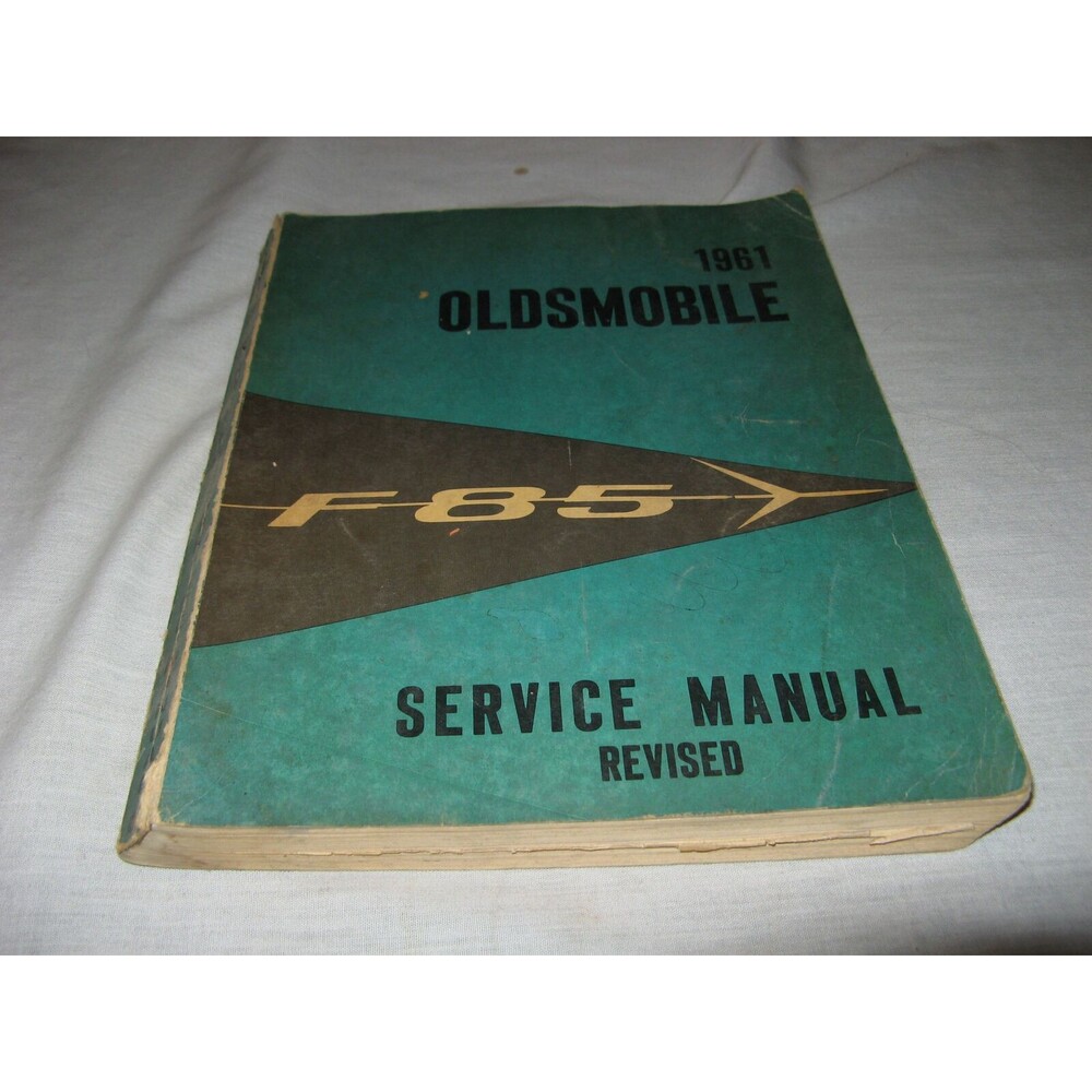 1961 Oldsmobile F85 Service Manual Repair Guide Book Automobile Car Vintage